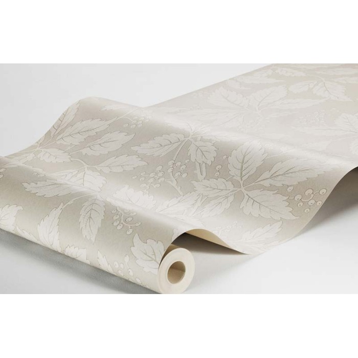 Borastapeter|Papier peint floral romantique beige brun|Scandinave
