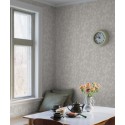 Borastapeter|Wallpaper light green vine with elegant leaves and berries|Wallpaper