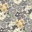 Borastapeter|Papier peint motif de feuilles brun jaune|Jeunesse