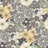 Borastapeter|Papier peint motif de feuilles brun jaune|Jeunesse