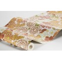 Borastapeter|Wallpaper red orange yellow leaf pattern|Youth Style