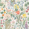 Borastapeter|Papier peint floral multicolore lys mûres fraises|Scandinave