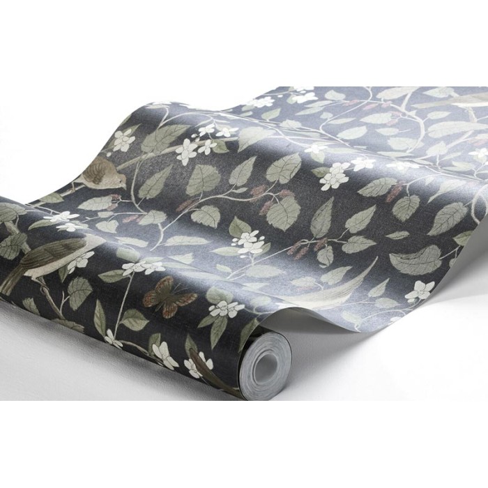 Borastapeter|Papier peint floral romantique avec oiseaux et papillons|Haut Gamme