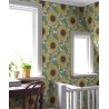 Borastapeter|Wallpaper yellow sunflowers and green leaves|Youth Style