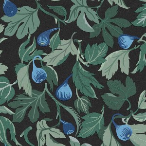 Papeldecor|Palmentapete mit weiß-cremefarbenem Oasis-Motiv|Tapeten