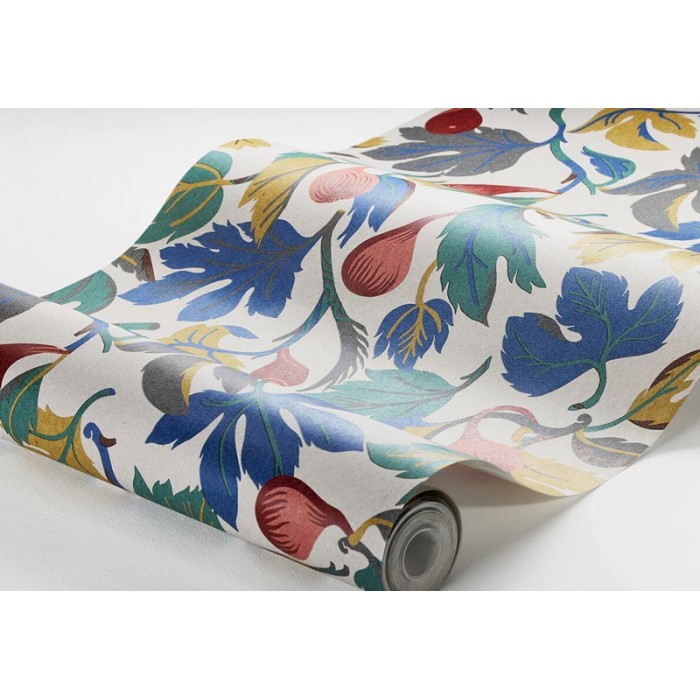 Borastapeter|Papel pintado floral multicolor con higos|Papel Pintado