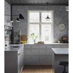 Casadeco|Beige Hippie-Blumentapete|Tapeten 2