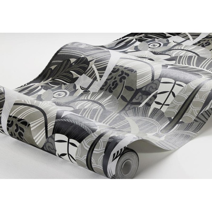 Papel pintado fauna retro atrevido y expresivo - Borastapeter Swedish Designers 2068