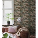 Borastapeter|Wallpaper psychedelic Swedish style fauna|Abstract