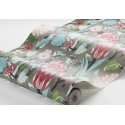 Borastapeter|Papel pintado floral mirto romántico y escandinavo|Papel Pintado
