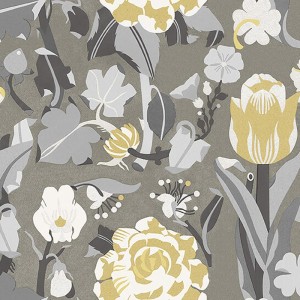 Caselio|Grüne Eukalyptus Blätter Tapete floral|Tapeten