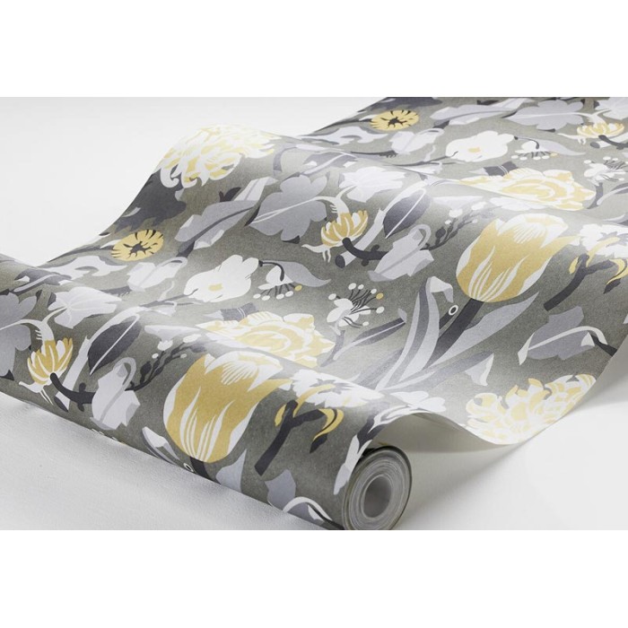 Borastapeter|Papel pintado floral mirto escandinavo contemporáneo|Papel Pintado