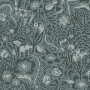 As Creation|Unifarbene Tapete gesprenkelt blau|Tapeten