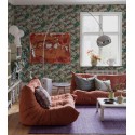 Borastapeter|Wallpaper playful Scandinavian flora fauna|Wallpaper