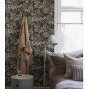 Borastapeter|Wallpaper romantic Scandinavian flora fauna|Wallpaper