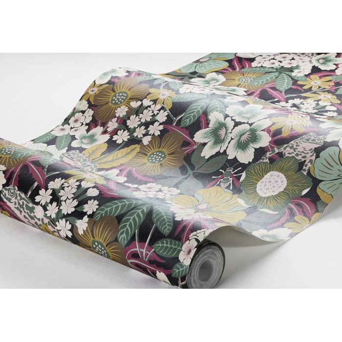Borastapeter|Wallpaper romantic Scandinavian flora fauna|Wallpaper
