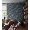 Borastapeter|Wallpaper Scandinavian style flowers and turtles|Wallpaper
