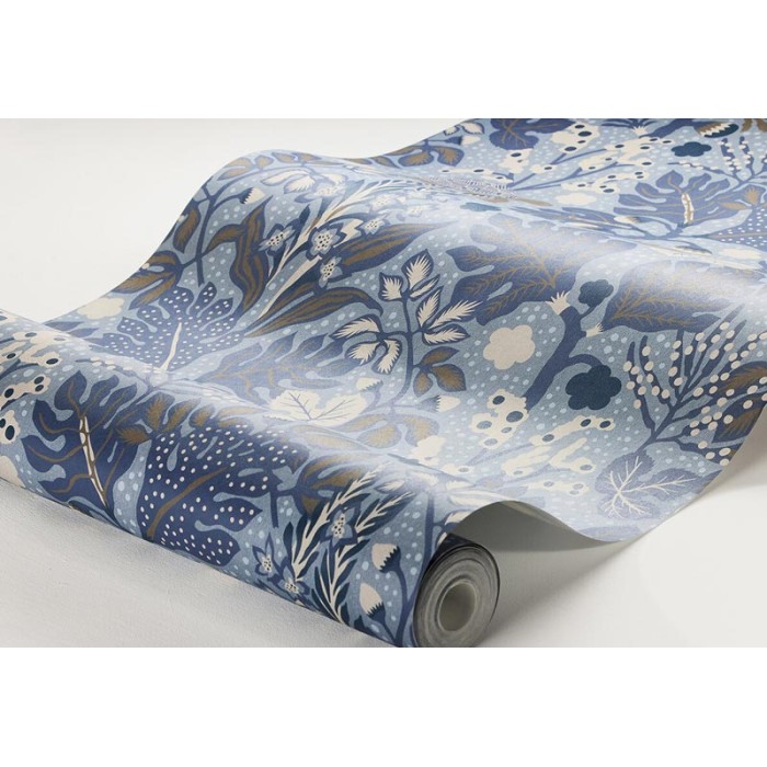 Borastapeter|Papier peint fleurs et tortues style scandinave|Papier Peint