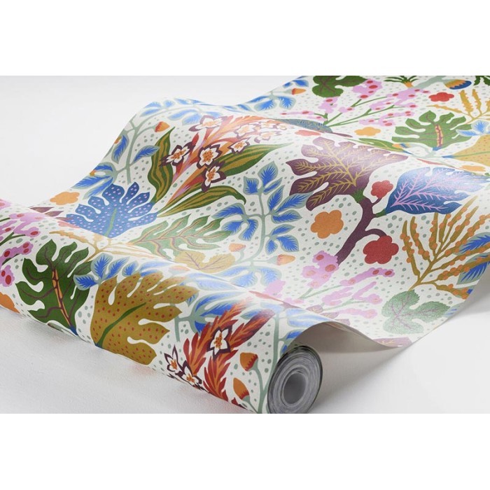 Borastapeter|Tapete verspielt bunt Retro Fauna|Jugend