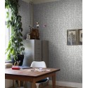 Borastapeter|Papier peint feuillage scandinave classique sobre|Rétro