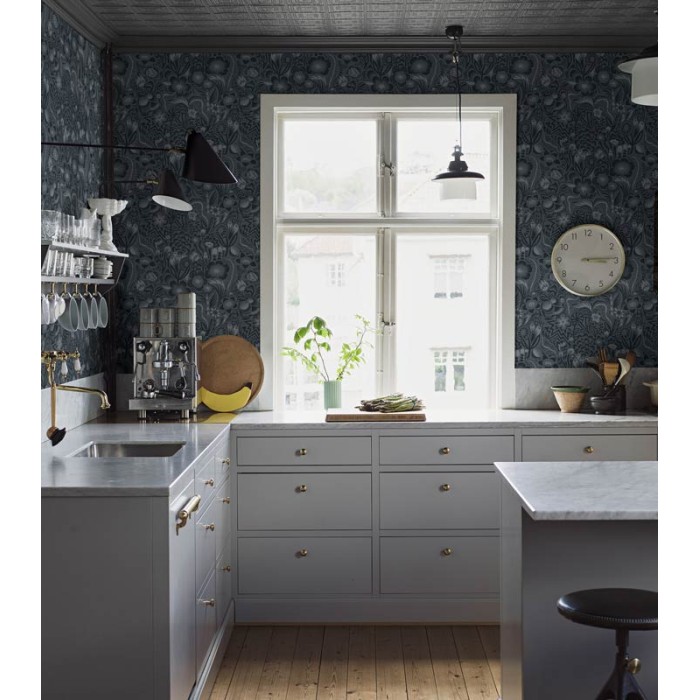 Borastapeter|Tapete künstlerisch charmant Flora Fauna|Tapeten