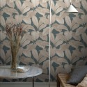 Borastapeter|Wallpaper contemporary floral oval leaves|Wallpaper