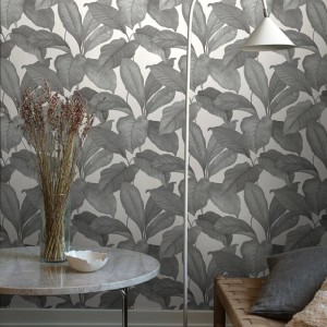 Papeldecor|Wallpaper black chipped wall effect|Wallpaper 2