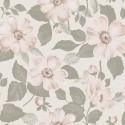 Borastapeter|Wallpaper Scandinavian spring pink flowers|Scandinavian