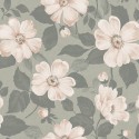 Borastapeter|Papier peint floral relaxant scandinave classique|Papier Peint