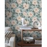 Borastapeter|Papier peint floral élégant scandinave contemporain|Romantique