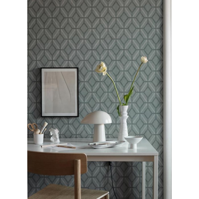 Borastapeter|Papier peint géométrique treillis classique contemporain|Losanges