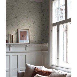 Casadeco|Elegant Art Deco wallpaper with black and gold arc shapes|Art Deco 2