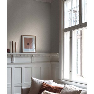 Casamance|Wallpaper wood inlay dark tones|Wallpaper 2