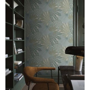 Casadeco|Papier peint effet vieilli couleur abricot|Papier Peint 2