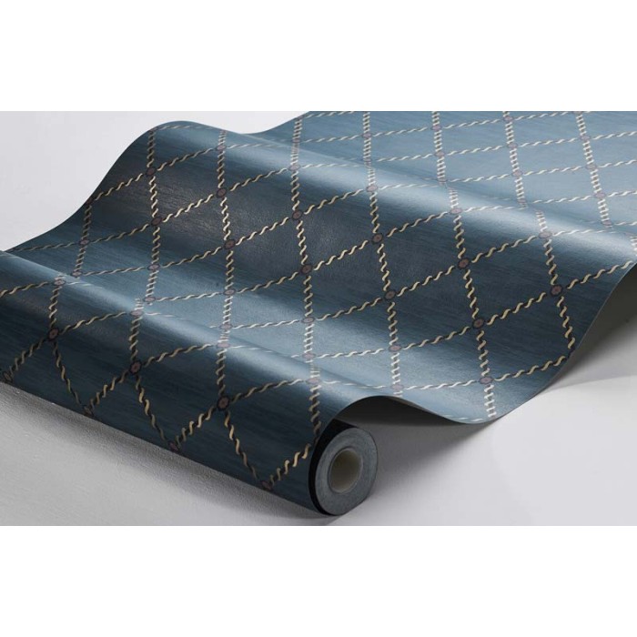 Borastapeter|Wallpaper contemporary classic lattice with small flowers|Geometric