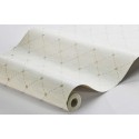 Borastapeter|Papier peint treillis rubans fleurs style chaleureux lumineux|Minimaliste