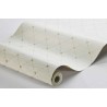 Borastapeter|Papier peint treillis rubans fleurs style chaleureux lumineux|Minimaliste