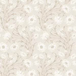 Marburg|Japandi wallpaper with large leaves in pink|Romantic