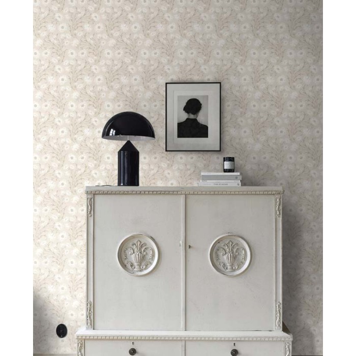 Borastapeter|Tapete romantisch Art Nouveau Mohnblumen|Romantisch