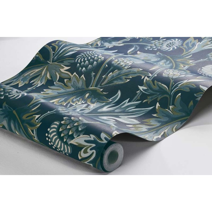 Borastapeter|Wallpaper classic Scandinavian thistles|Wallpaper