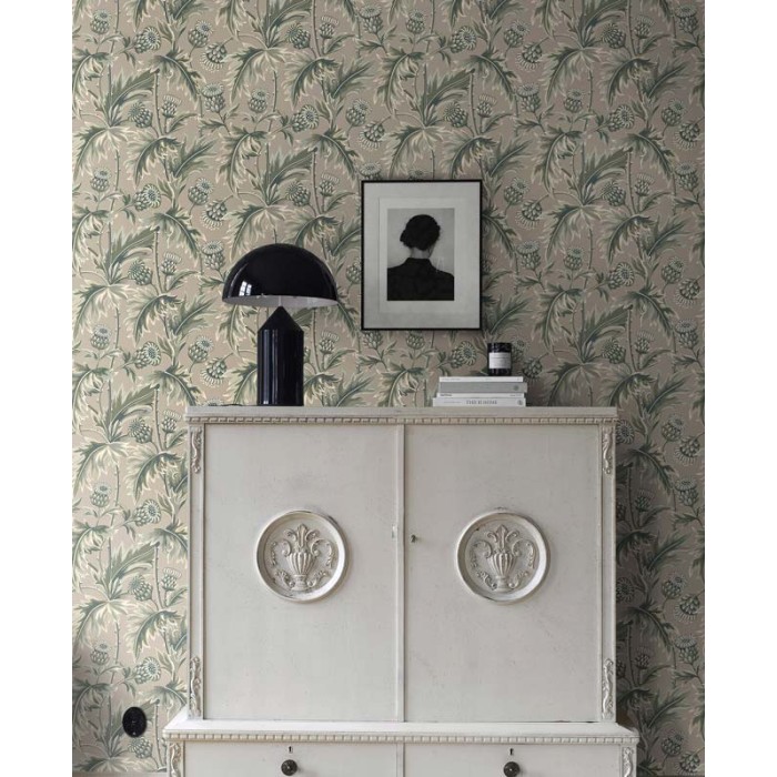 Borastapeter|Tapete gemütlich skandinavische Disteln|Tapeten