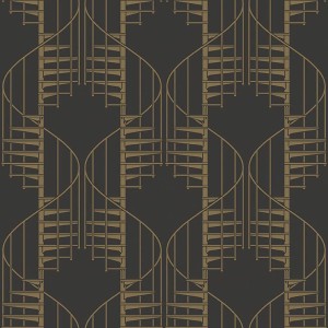 Papeldecor|Wildflower wallpaper with green leaf background|Wallpaper