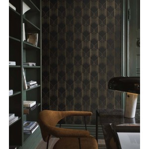 Papeldecor|Wildflower wallpaper with green leaf background|Wallpaper 2