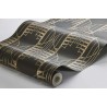 Borastapeter|Wallpaper retro geometric medallion organic waves|Wallpaper