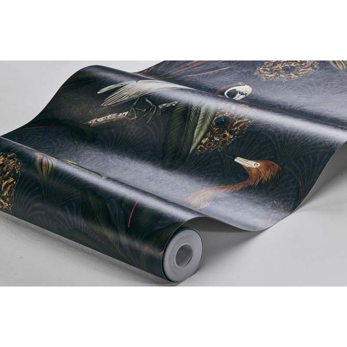 Borastapeter|Wallpaper expressive elegant birds and foliage|High-End