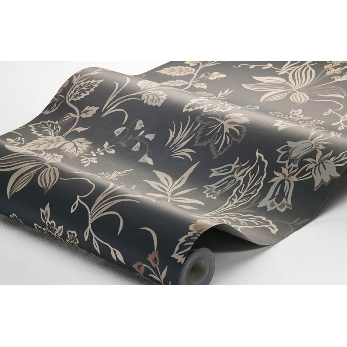 Borastapeter|Wallpaper romantic rural style bellflowers and forget-me-nots|Wallpaper