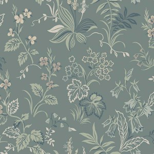 Borastapeter|Tapete romantisch kleine weiße Blumen floral|Romantisch