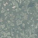Borastapeter|Tapete Glockenblumen und Vergissmeinnicht skandinavisch authentisch Stil|Skandinavisch