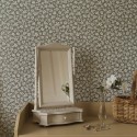 Borastapeter|Wallpaper tranquil Scandinavian style forest flowers|Wallpaper