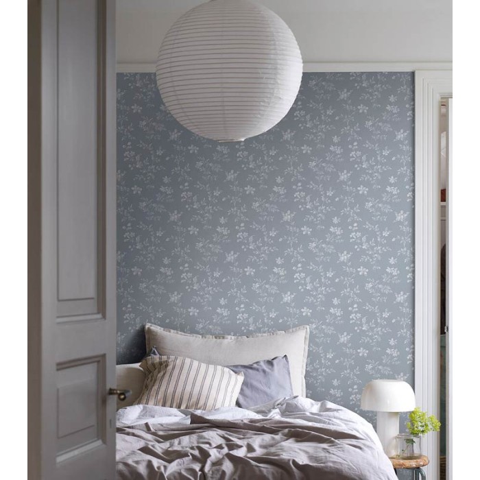 Borastapeter|Papel pintado flores de pradera estilo escandinavo decorativo|Romántico